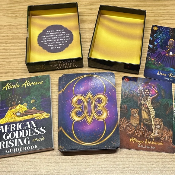 African Goddess Rising Oracle Deck Published by Hay House - Picture 3 of 3